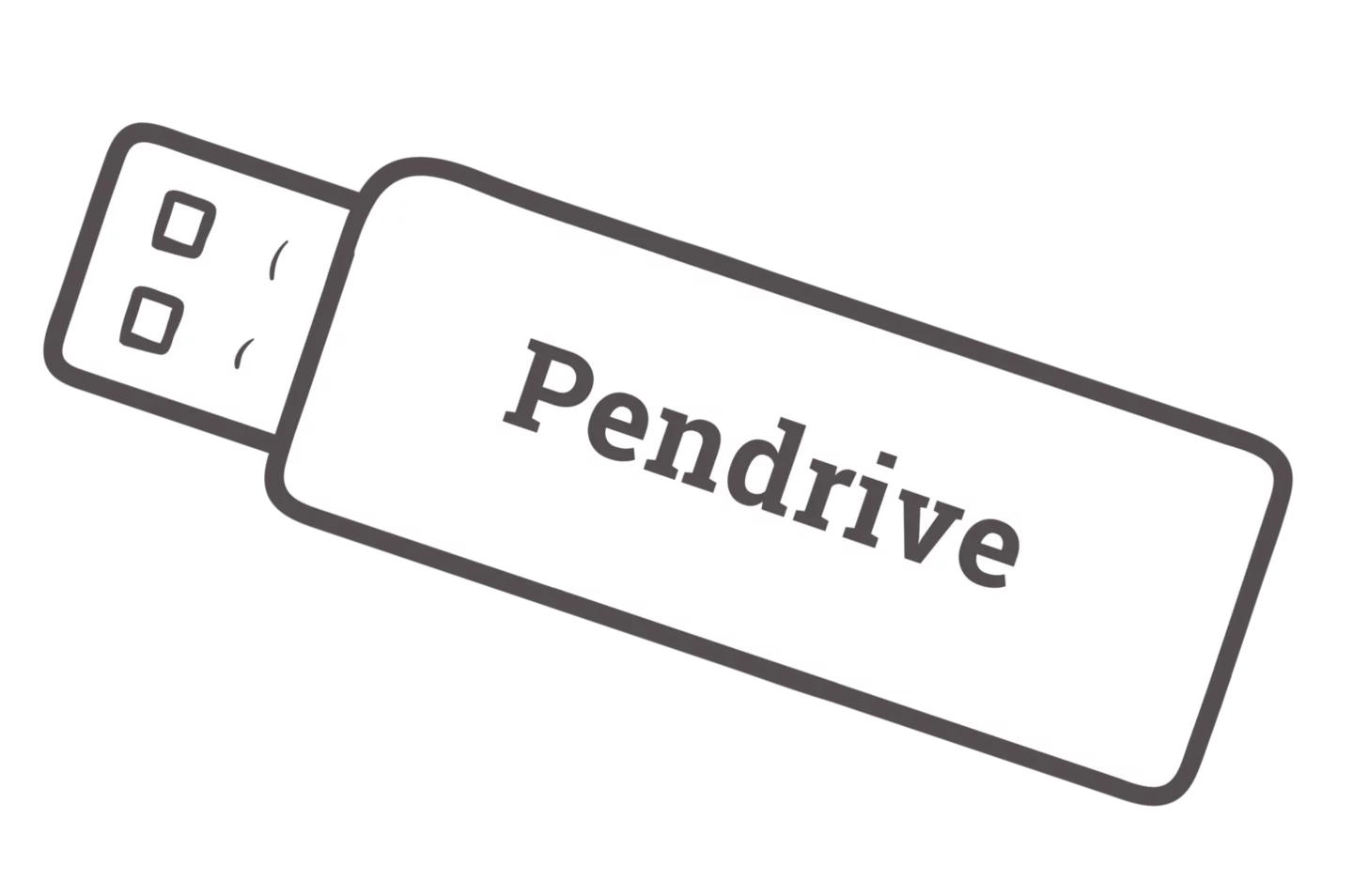 USB stick for data recording