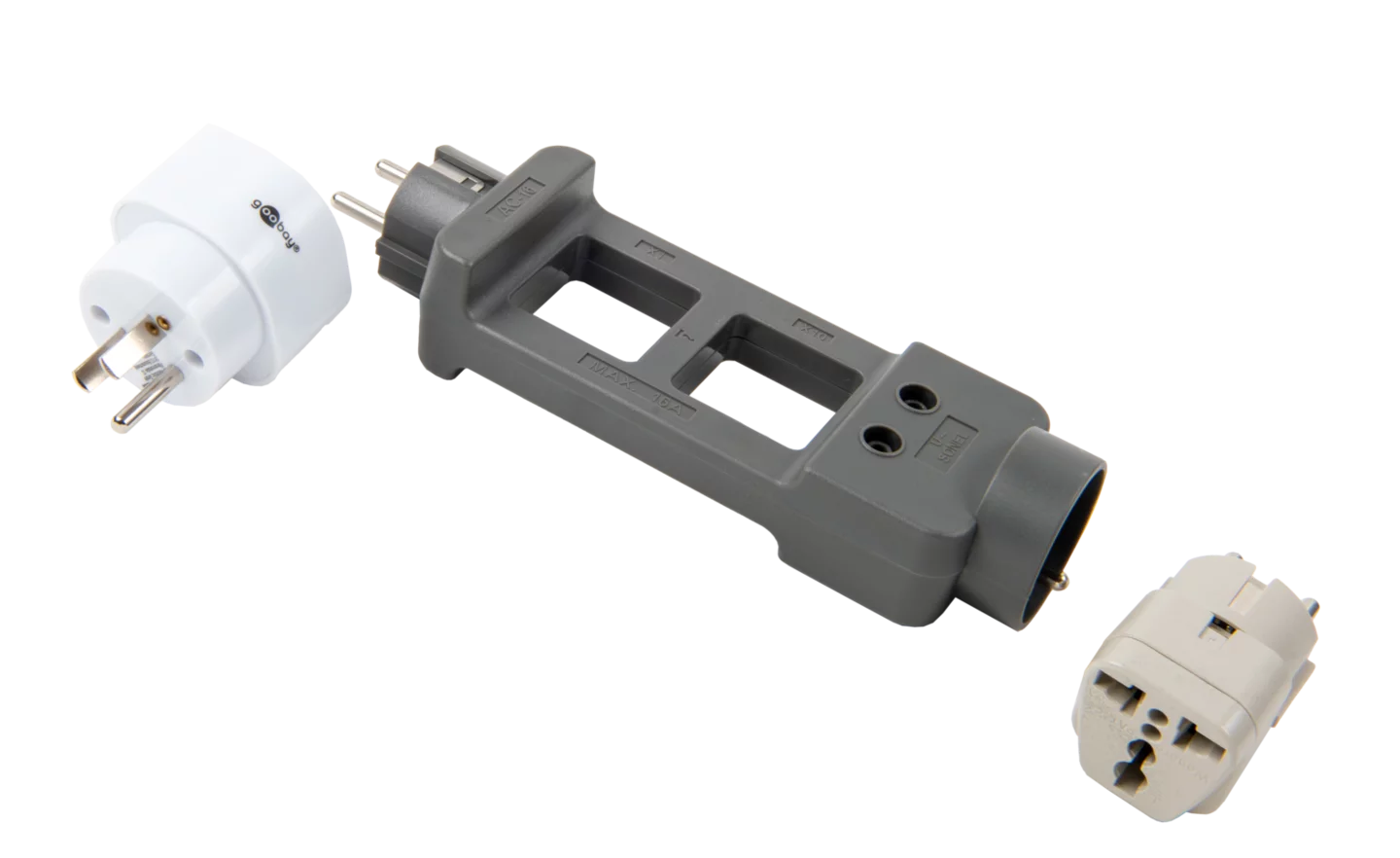 Travel adapter, dedicated set for AC-16 adapter (US version)