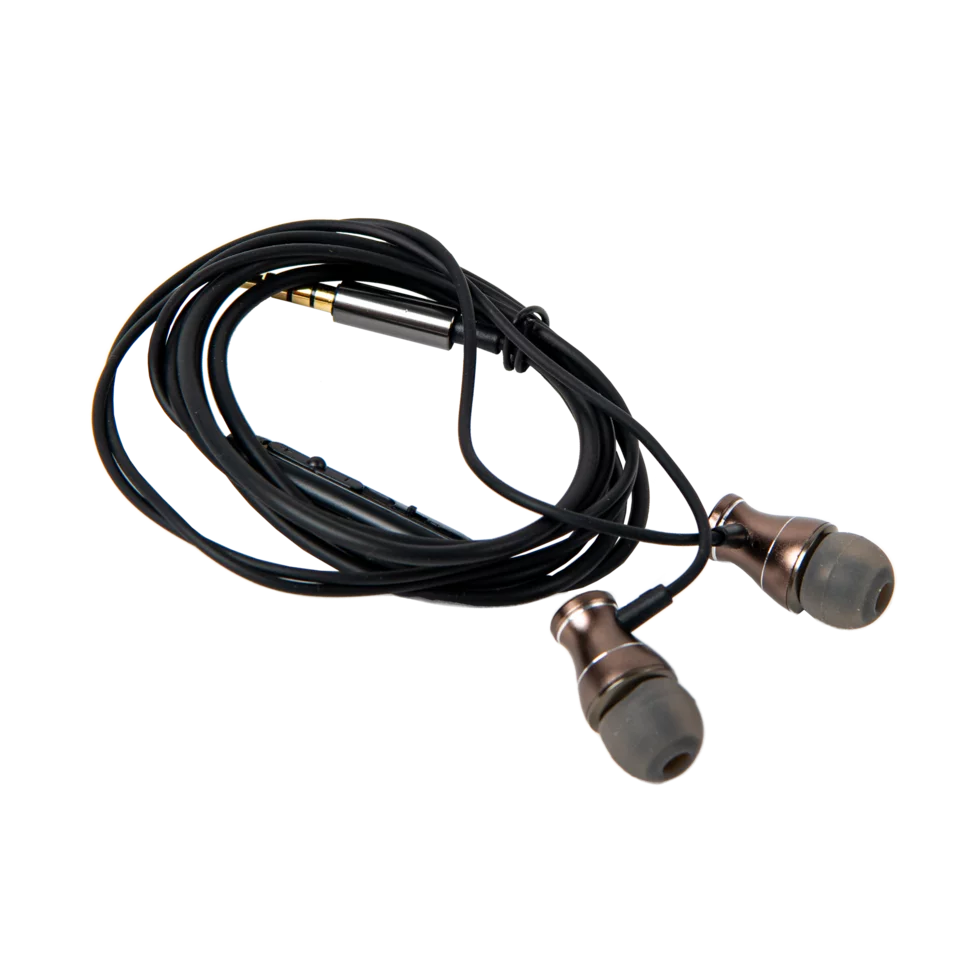 Headphone set with microphone