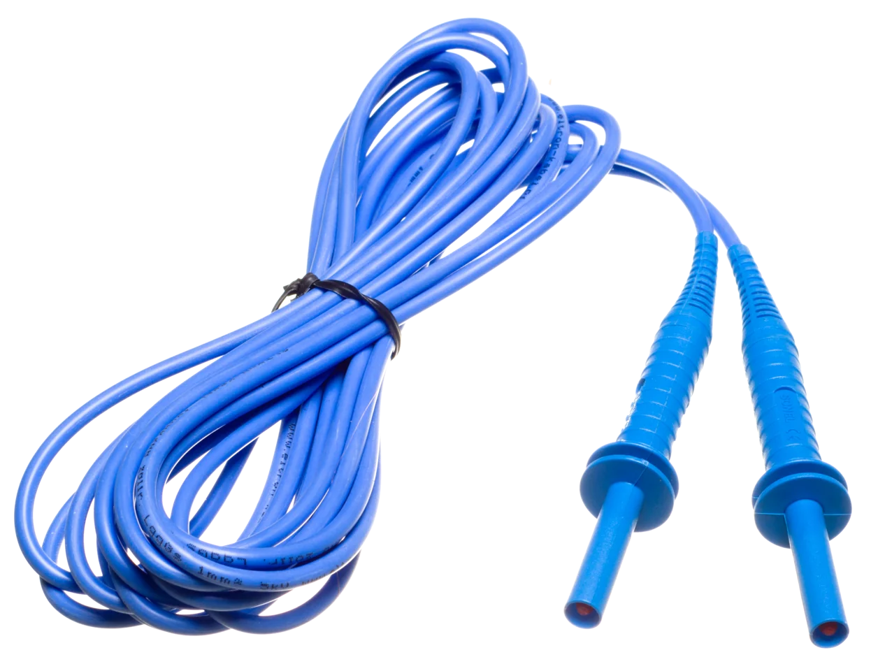 Test lead 3 m 5 kV (banana plugs) blue