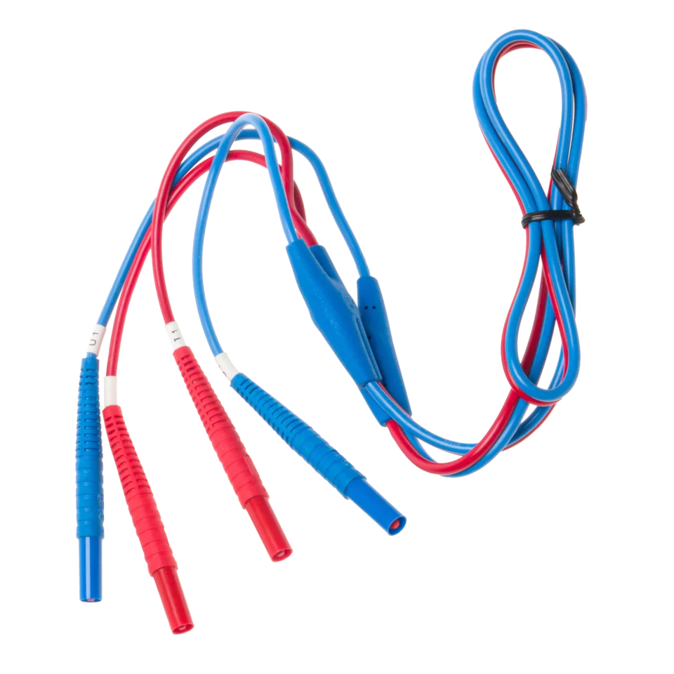 Double wire test lead 1.2 m (10 / 25 A) U1/I1