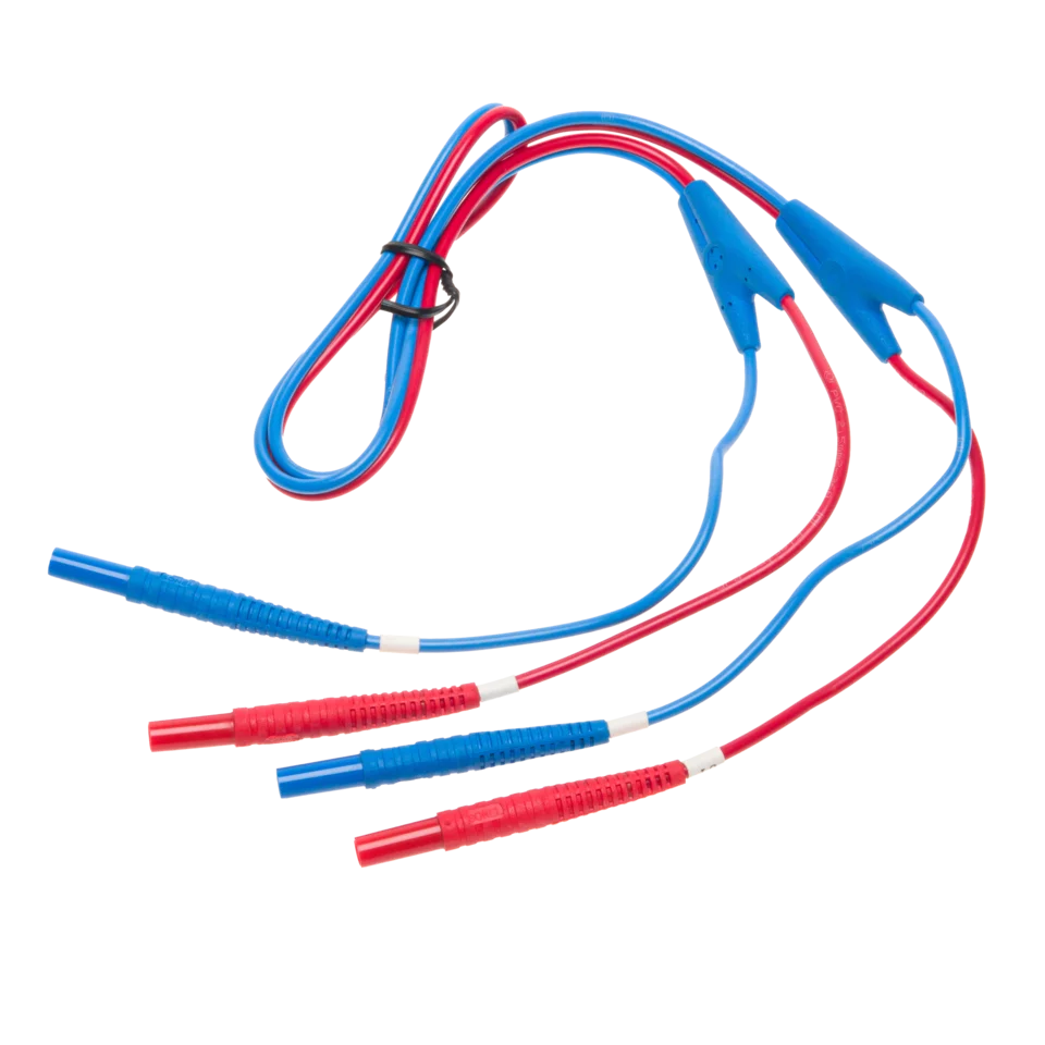 Doble-wire test lead 1.2 m (10 / 25 A) U2, I2