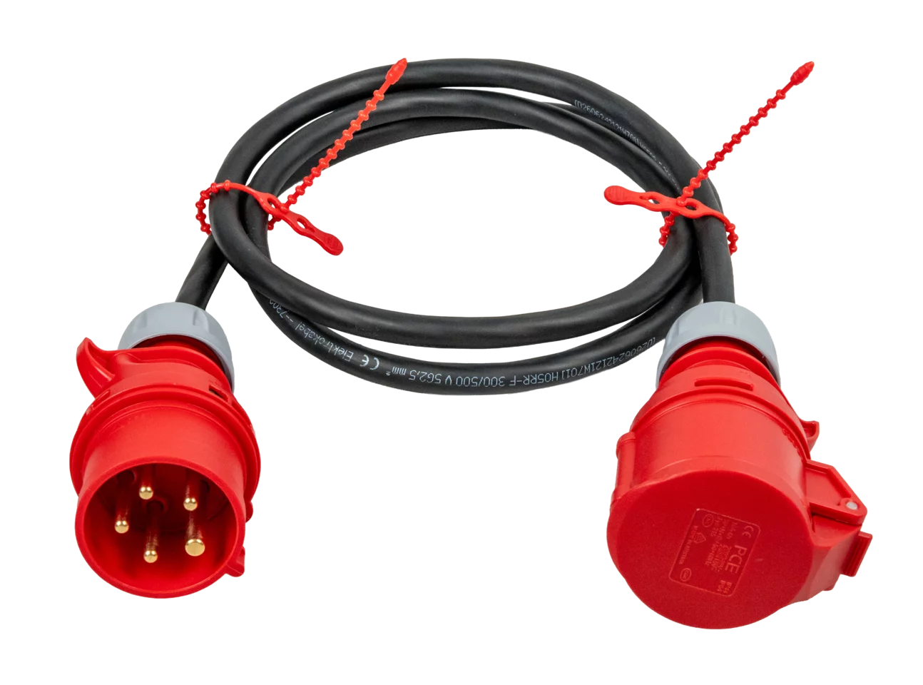 Three-phase mains cable (16 A 5P socket)