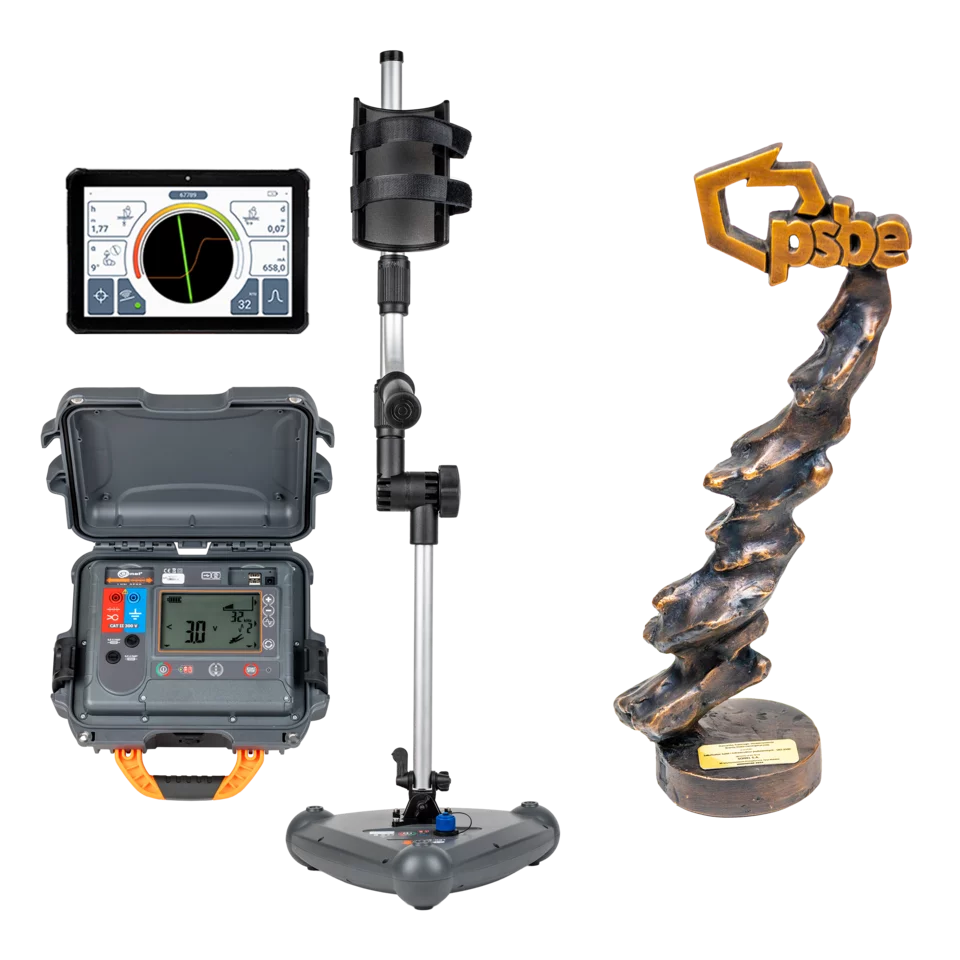 Location of cords and cables, fault detection