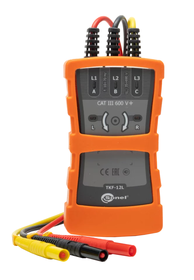 Phase Sequence and Motor Rotation Tester